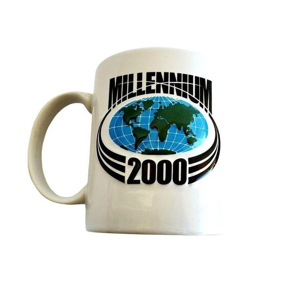 Vintage Mug Millenium 2000 Coffee Cup - Picture 8 of 8